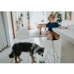 Hunter keramik Lund hunde skål 550 ml Beige