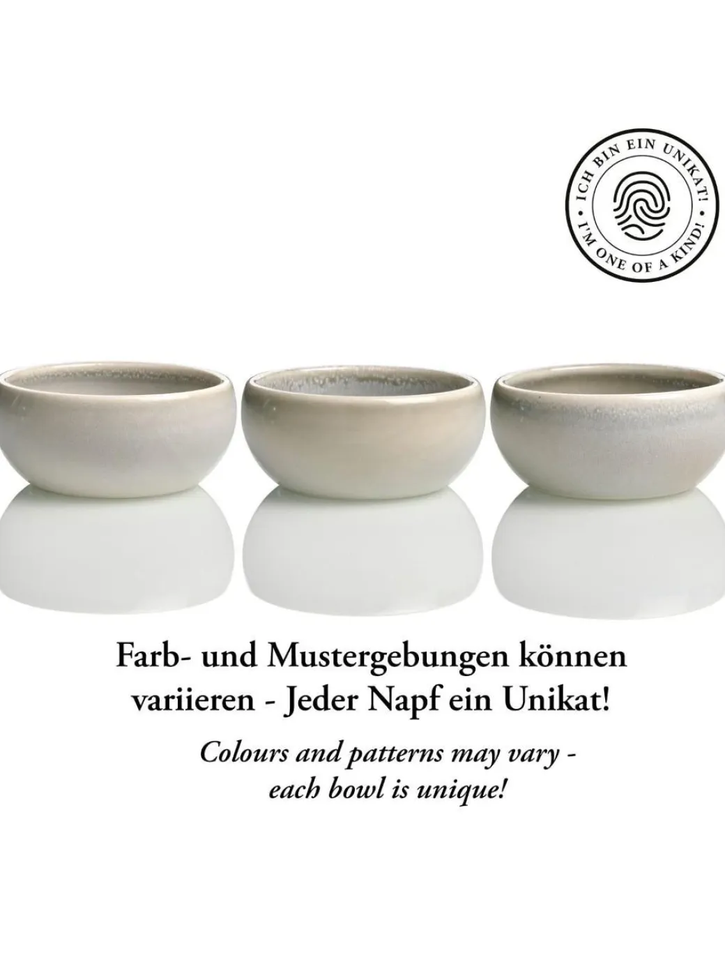 Hunter keramikskål Lisboa 310 ml i creme