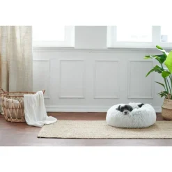 Hunter Loppa donut hundeseng Ø 50 cm Hvid