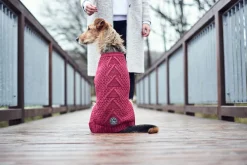 Hunter Malmø pullover strik bordeaux str. 45