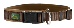 Hunter Neopren hundehalsbånd brun 60 cm - 55-60 cm indstilling