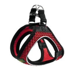 Hunter NY Hilo Comfort hundesele XXS rød mave/bryst 31-33 cm - Let komfort til de mindste