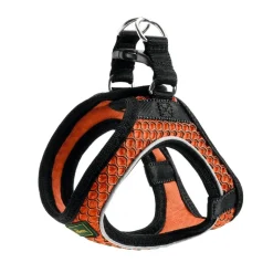 Hunter NY Hilo Comfort hundesele XXS orange just mave 31-33 cm - Let og blød pasform