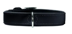 Hunter Softie hundehalsbånd 30 cm sort - 18-24 cm indstilling