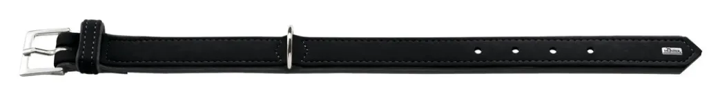 Hunter Softie hundehalsbånd 50 cm sort - 36-44 cm indstilling