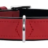 Hunter Softie hundehalsbånd 30 cm rød - 18-24 cm indstilling