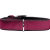 Hunter Softie hundehalsbånd 55 cm hindbær - 42-50 cm indstilling