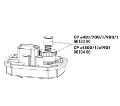 JBL CP e start button + union nut