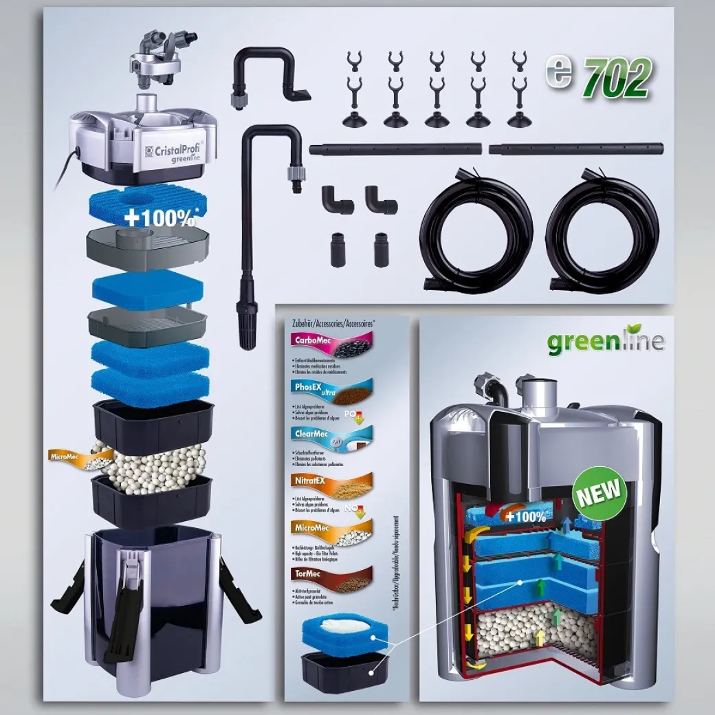JBL Cristalprofi e702 greenline 700 L/t