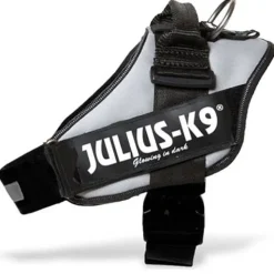 Julius K9 hundesele IDC sølvfarvet str Baby 1