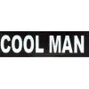 Julius K9 hundeskilt COOL MAN stor