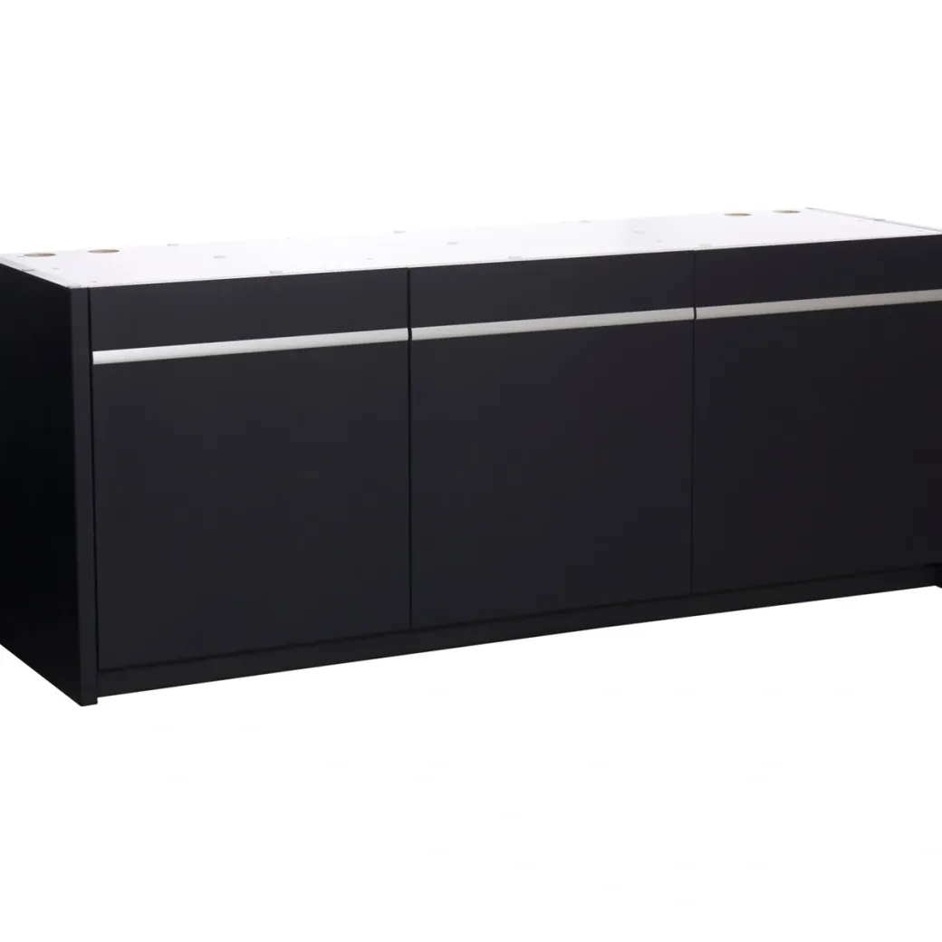 Kabinet 720 L 200x60x79 cm til MOVE i Sort