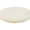Kattens no 1 Rund hylde med plys 2 sider Ø 50 cm Cream