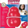Kong Classic Large Rød - klassisk tyggelegetøj i gummi