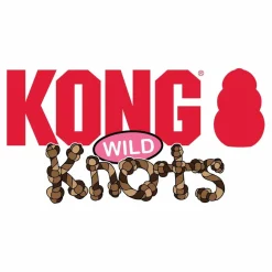 Kong Holiday Wild Knots Bear Mix M/L - juleinspireret robust bjørne-legetøj