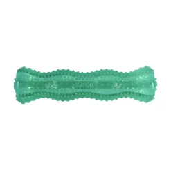 Kong Squeezz Dental Stick Grøn M 19 cm - pivelegetøj med tandpleje