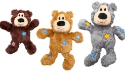 KONG Wild Knots Hundebamse Bjørn M/L - robust bamse med reb