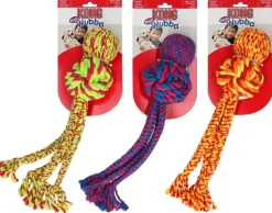 KONG Wubba Weaves S 26 cm Mix - hundelegetøj