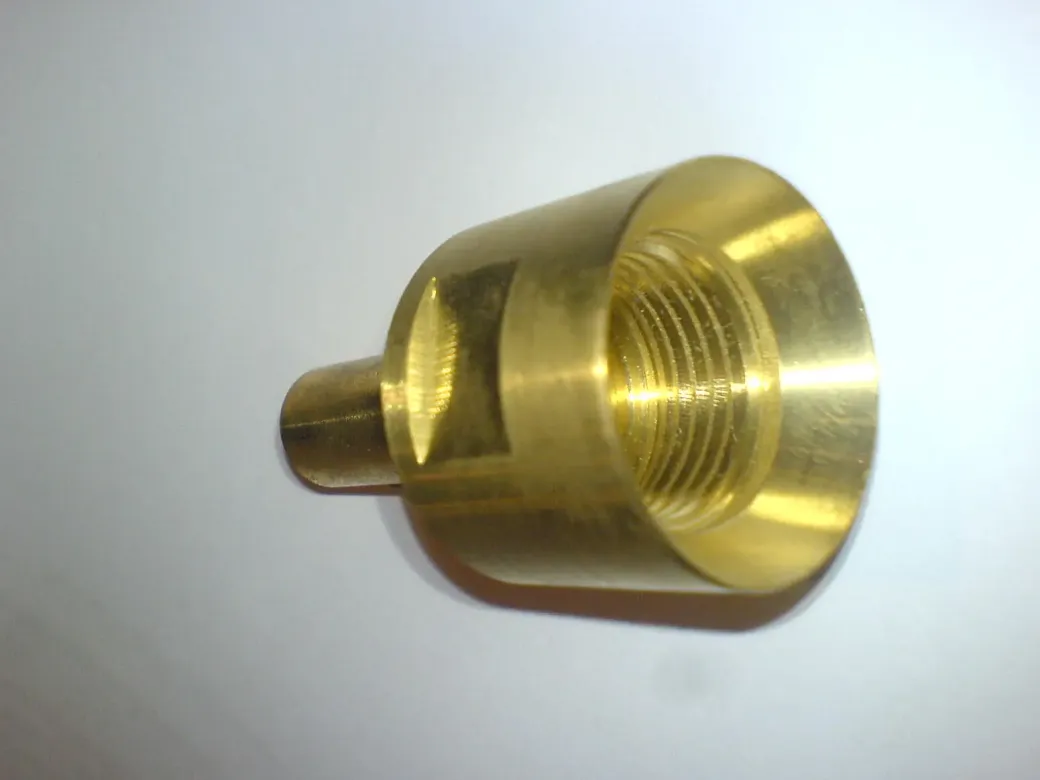 Messing glasbor adaptor (hulboring)