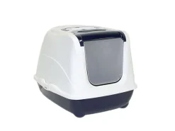 Moderna kattetoilet Jumbo 58x45x42 cm i mørkeblå