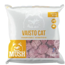 MUSH Vaisto kat Okse Gris Hvid 3 kg