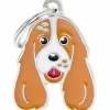 My Family Hundetegn Friends Cockerspaniel Brun hvid