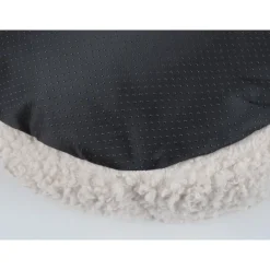 Nordic Paws Embla hundeseng Beige S - rund og hyggelig komfort
