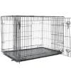Nordic Paws Hundebur i metal Sort XL