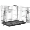 Nordic Paws Hundebur i metal Sort S