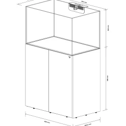 Nyos Opus 300 G2 Koralrevsakvarium Proline Grå