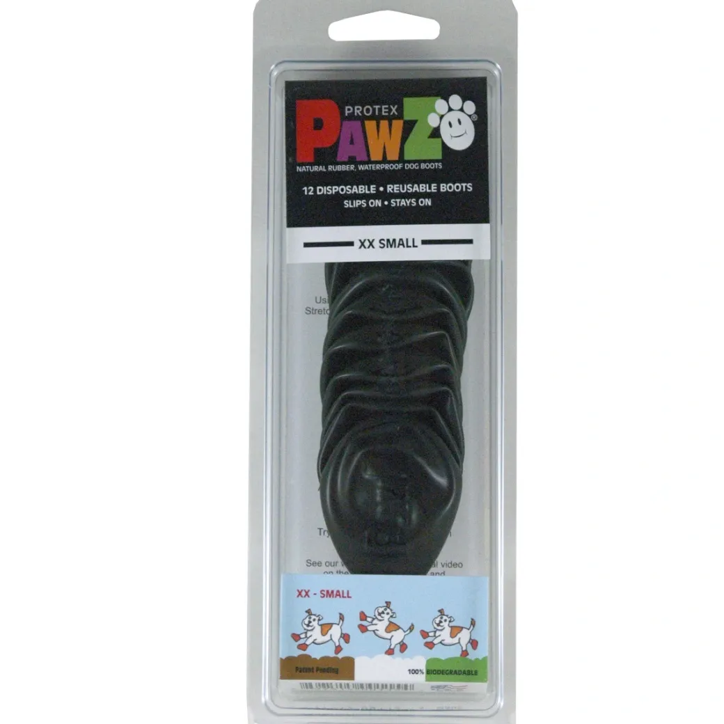 Pawz hundesko XX-Small 3,8 cm sort