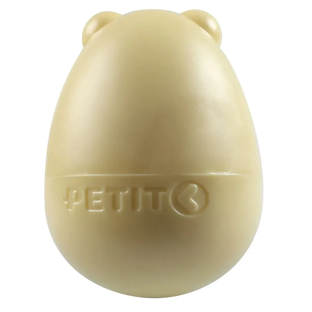 PETIT Hvalpelegetøj BALU Yellow 8x6x6 cm - nuttet bamse til små hvalpe