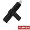 Porsa 3 grens kubus (T - stykke)