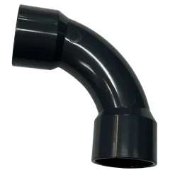 PVC blød vinkel 90 grader 200 mm.