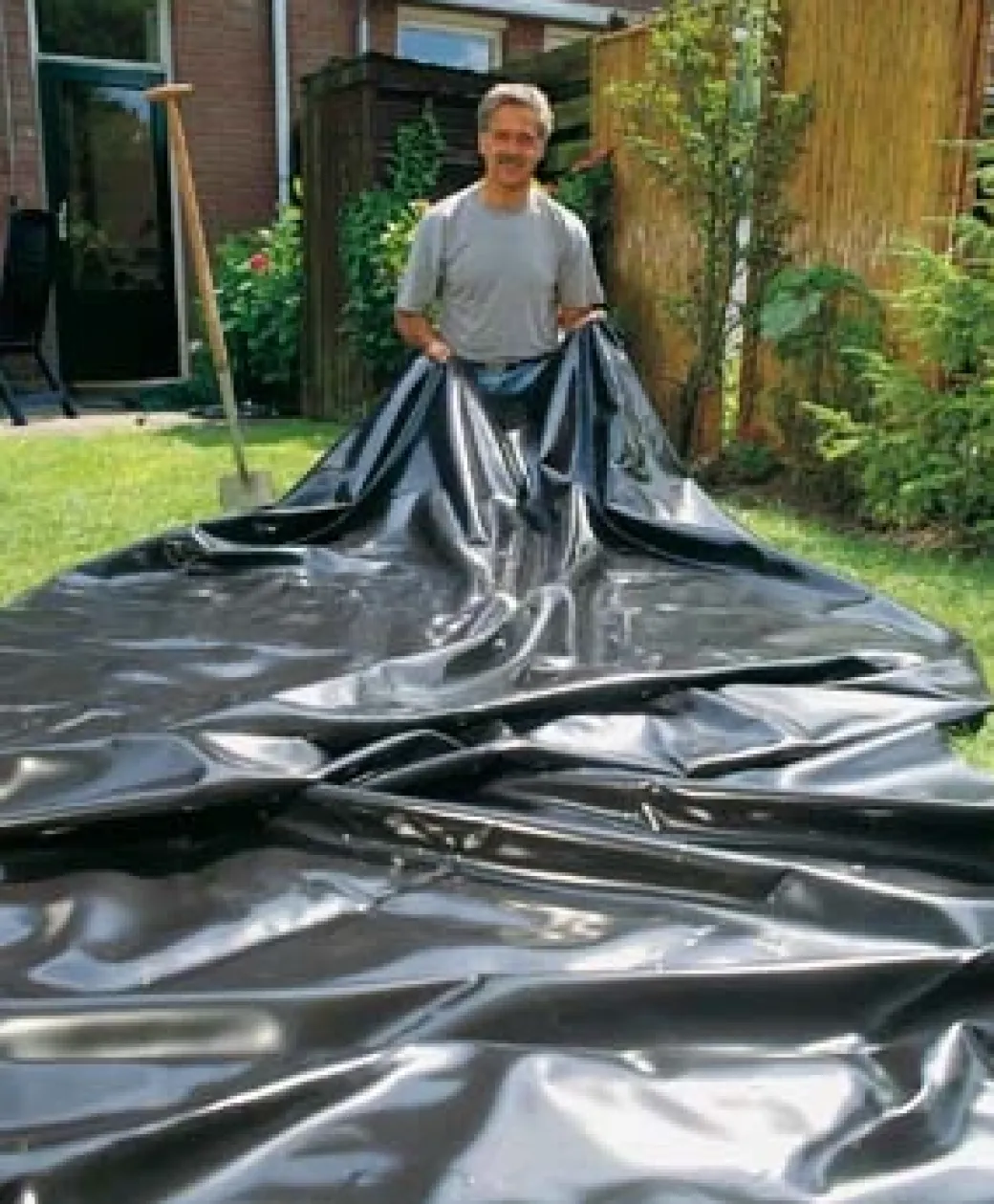 PVC folie Rulle 0,5 mm 25x10 meter bred