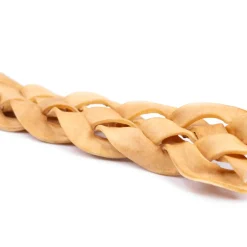 Snackit flettet hestehud til hund 25 cm
