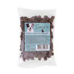 Softies med kanin hundesnacks 200 g - Let belønning til kræsne hunde