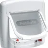 Staywell Deluxe Magnetisk lås kattelem Hvid