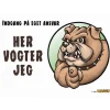Waggy Her vogter Jeg Bulldog