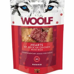 Woolf Hundesnack And eller Kylling med Ris Hearts