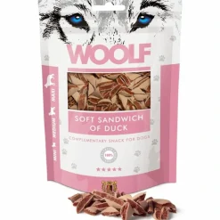 Woolf Hundesnack Blød Sandwich med And