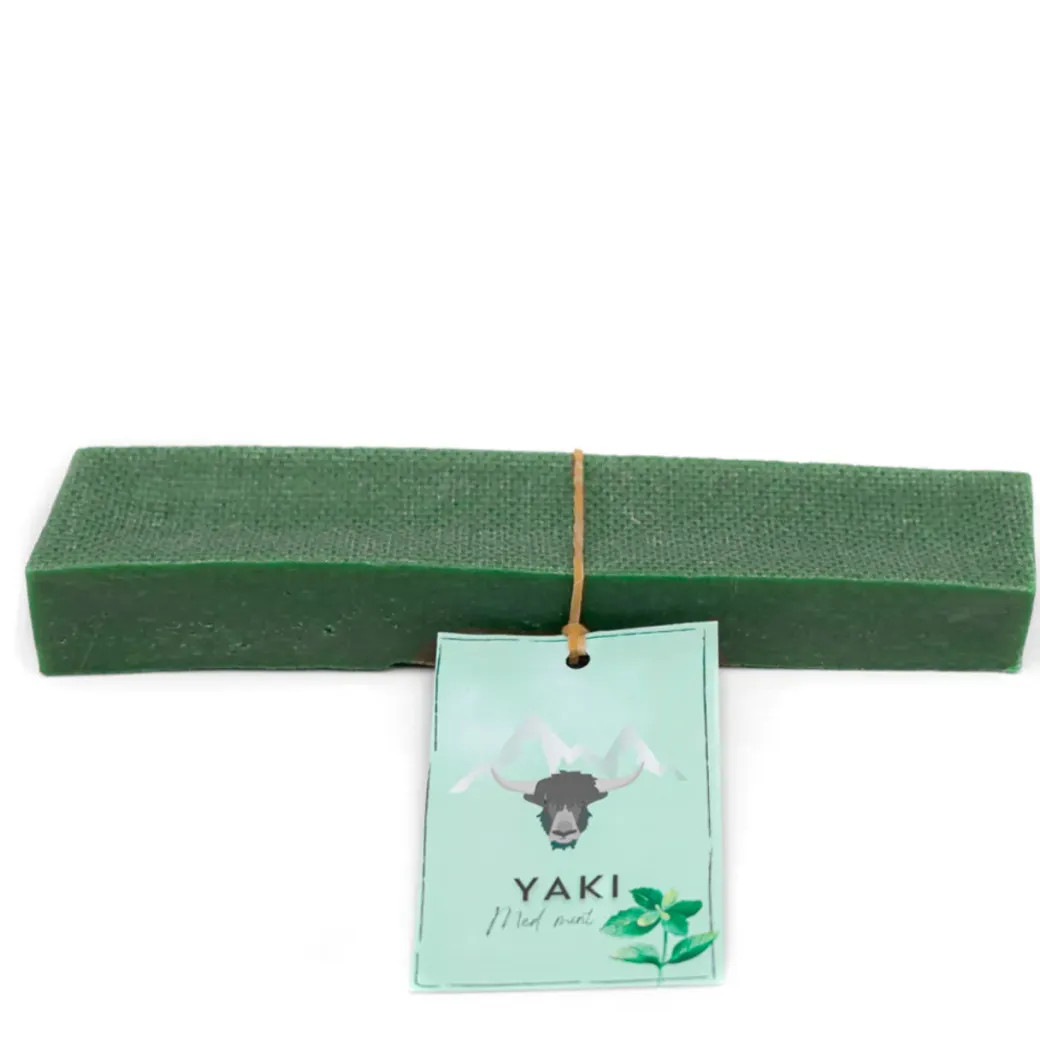Yaki vegetarisk tyggeben til hund med mint GIGANT 230-260 g